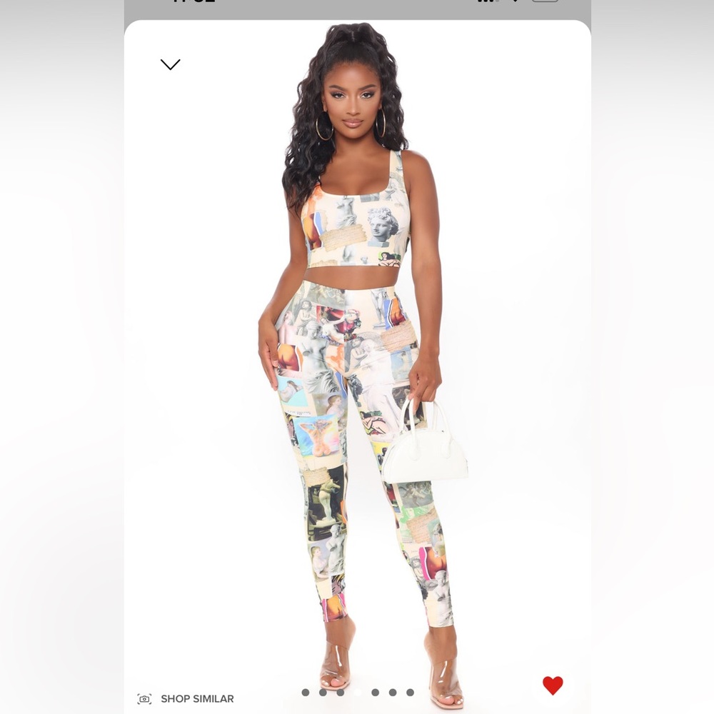 Brand-new with tags fashion nova two piece set